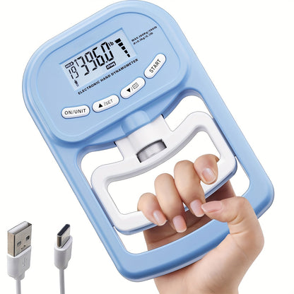 Digital Grip Strength Tester LCD Hand Trainer