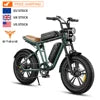 ENGWE M20 City Electric Bicycle Dual Suspension 48V 26Ah Lithium Battery Variable Speed Long Range Disc Brake Dual Ebike