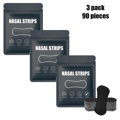30/90/150Pcs,Better Sleep Anti-Snoring Nasal Strips, Nose Strips for Breathing, Physical Expansion Breath Nasal Patch