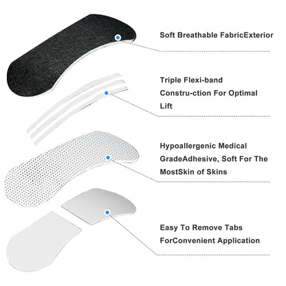 30/90/150Pcs,Better Sleep Anti-Snoring Nasal Strips, Nose Strips for Breathing, Physical Expansion Breath Nasal Patch