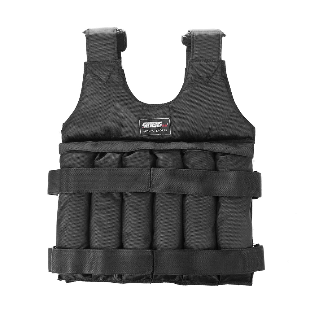 3/15/35kg Weight Training Suit Empty Bag Fitness Running Vest Adjustable Weight Jacket Workout Equipment for Workout Jogging