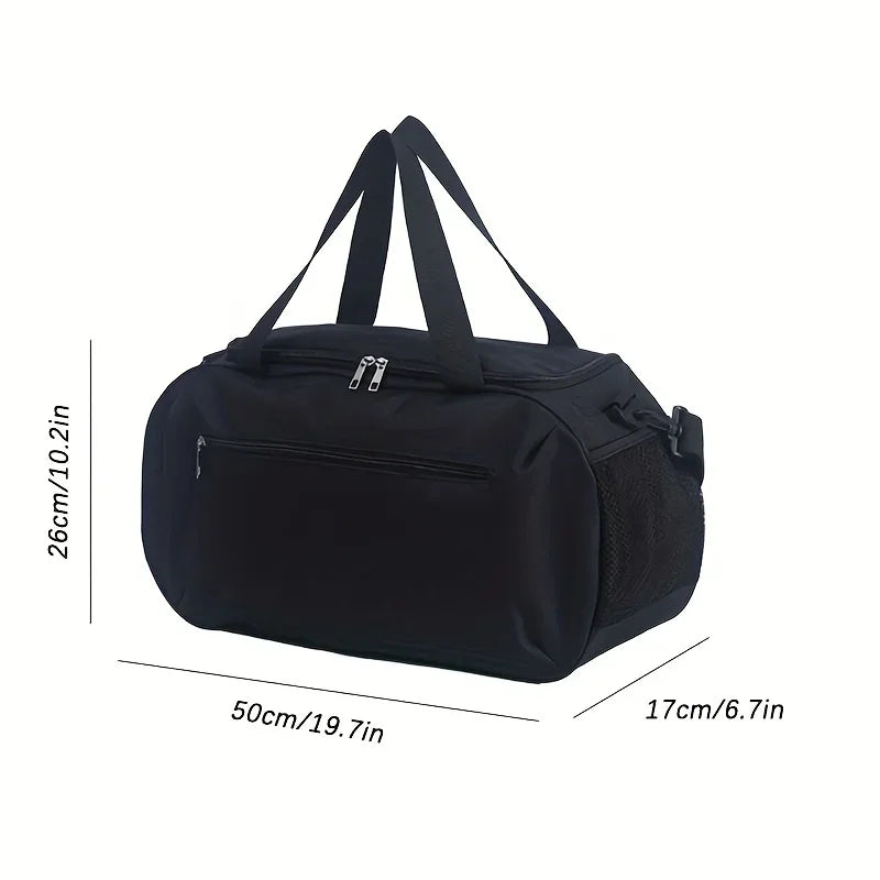 Fitness bag shoulder gym bag, waterproof and wear-resistant, for men women basketball football sports fitness travelling