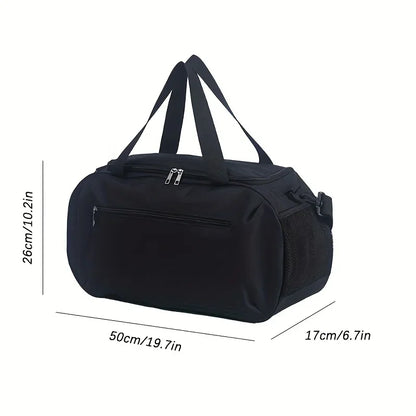 Fitness bag shoulder gym bag, waterproof and wear-resistant, for men women basketball football sports fitness travelling