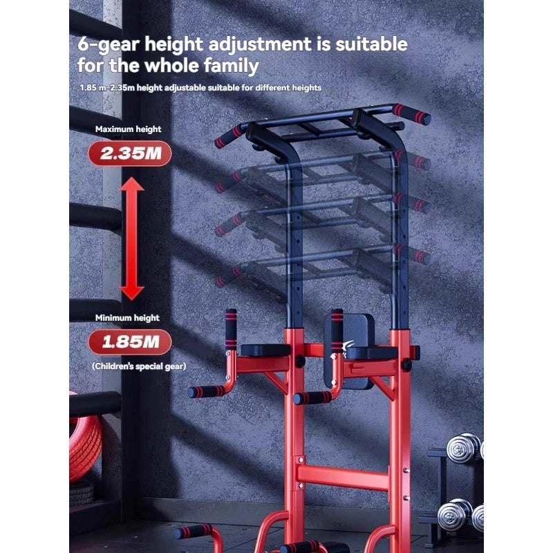 Indoor pull-up bar, stretching bar, home floor-standing pull-up bar, pull-up bar fitness equipment