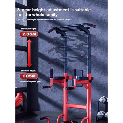 Indoor pull-up bar, stretching bar, home floor-standing pull-up bar, pull-up bar fitness equipment