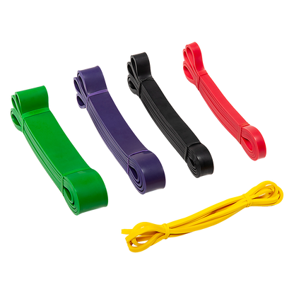 NNEDSZ Resistance Band Loop Set of 5 Heavy Duty Gym Yoga Workout
