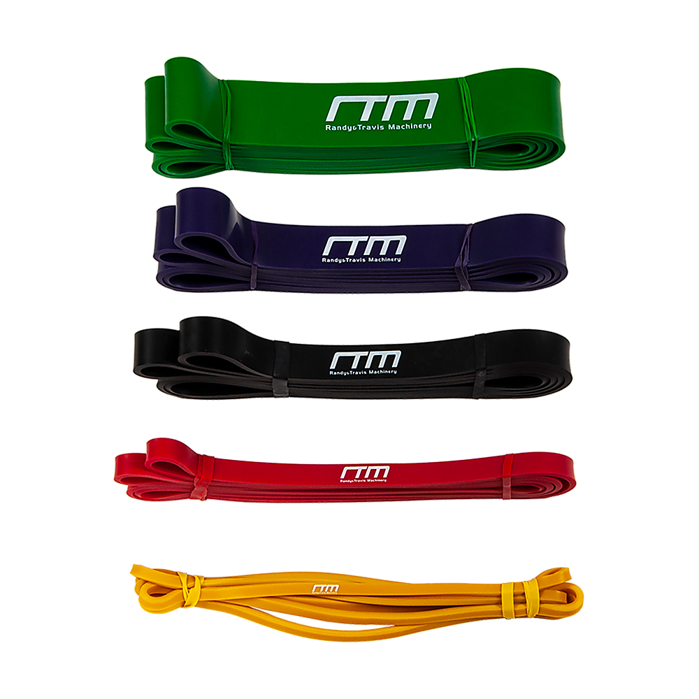 NNEDSZ Resistance Band Loop Set of 5 Heavy Duty Gym Yoga Workout